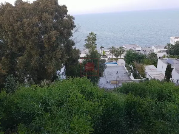 Époustouflant Terrain à Vendre Vue Mer à Gammarth Golden Tulip