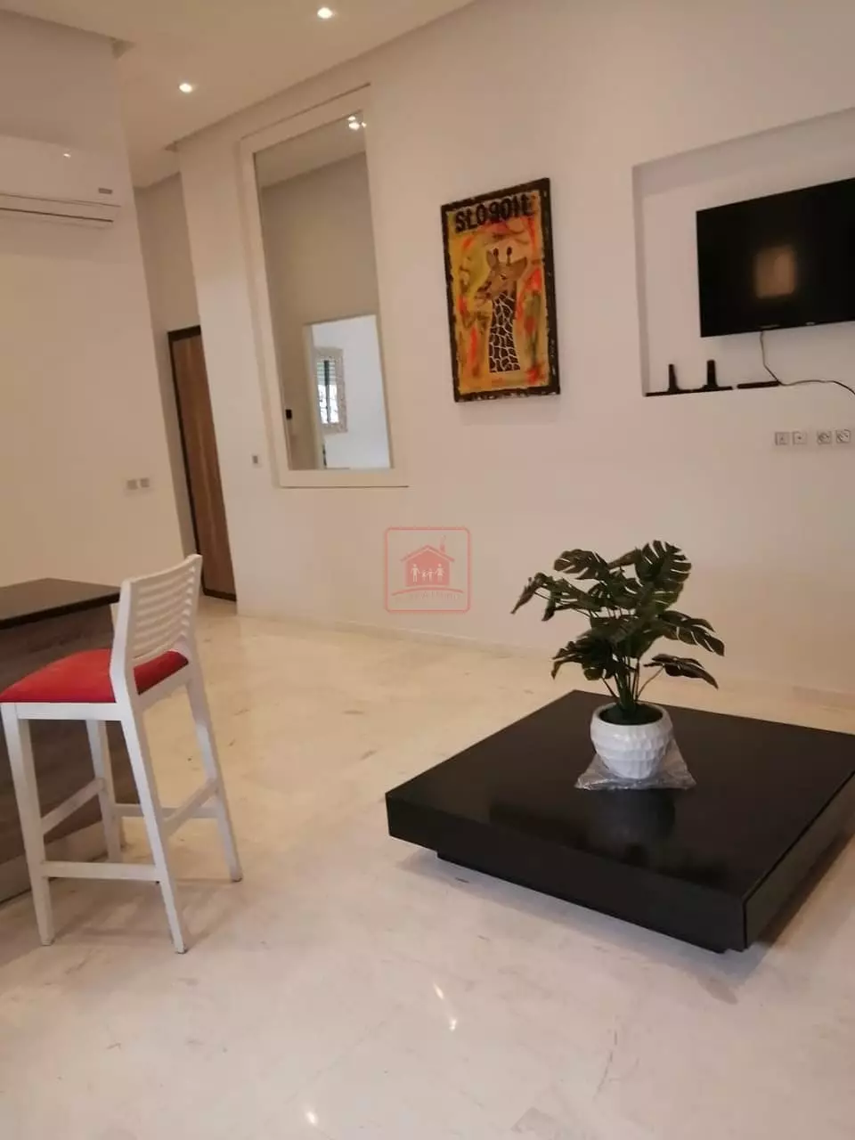 Bel Appartement Meublé à la Marsa Plage