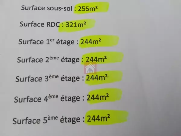Immeuble en Plein Centre Ville Tunis