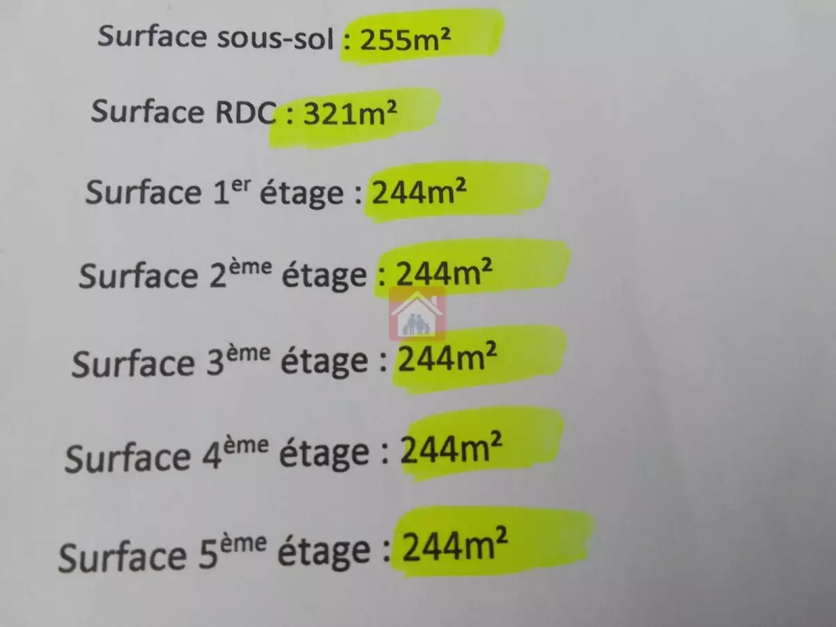 Immeuble en Plein Centre Ville Tunis