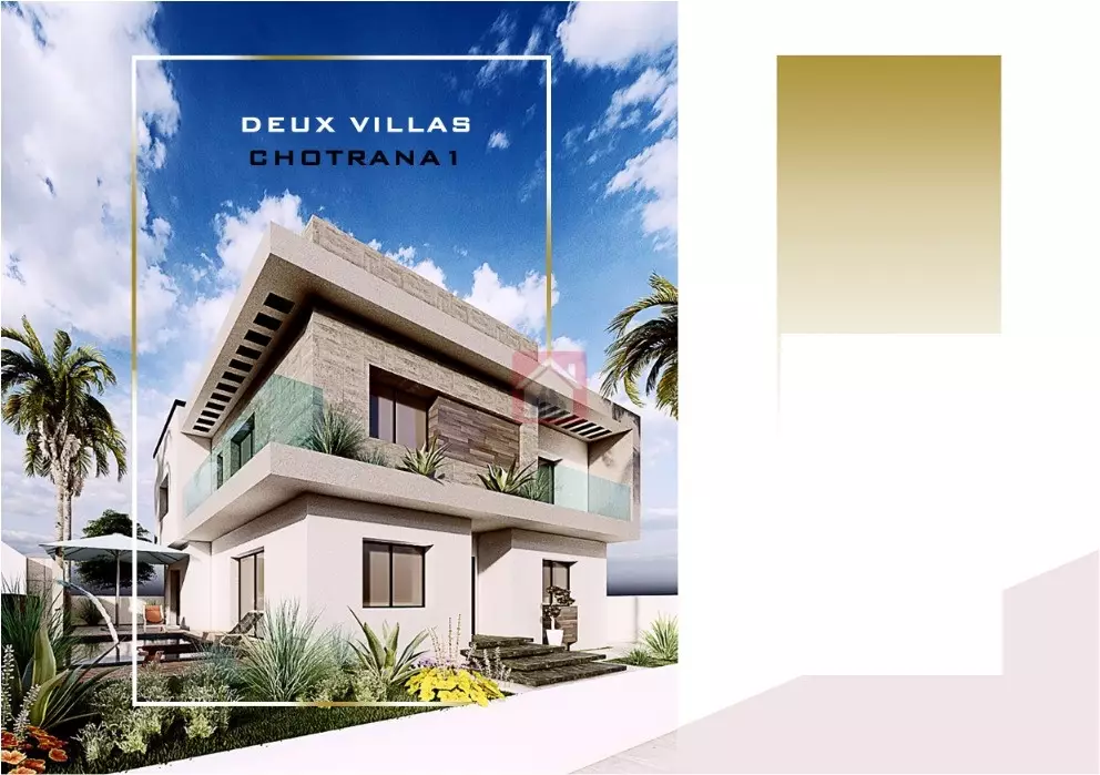 Deux Villas Jumelées de Haut Standing à Chotrana1