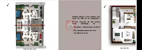 Deux Villas Jumelées de Haut Standing à Chotrana1