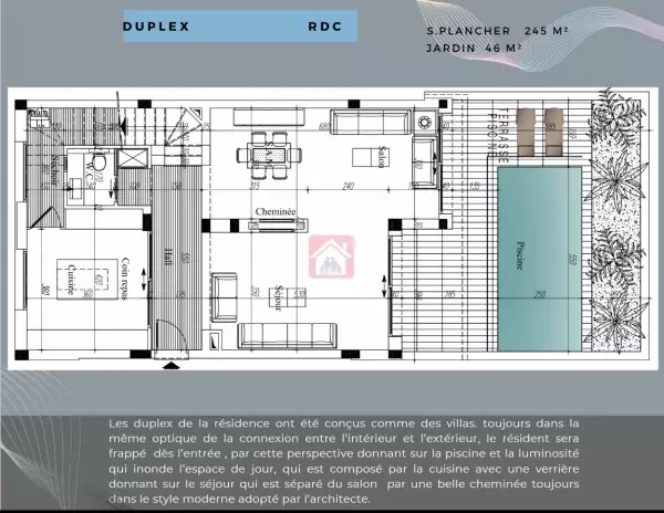 Appartements aux Jardins de Carthage