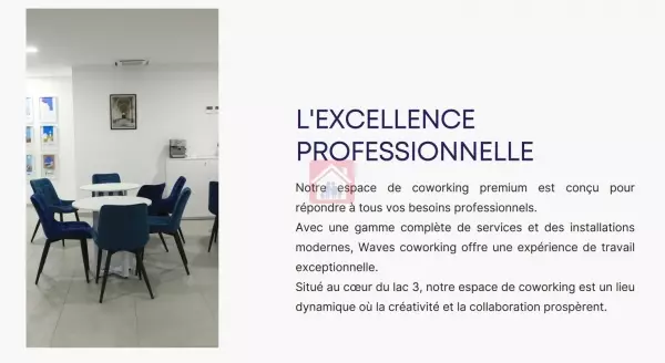 Immeuble bureautique moderne à la zone industrielle de Kherreddine