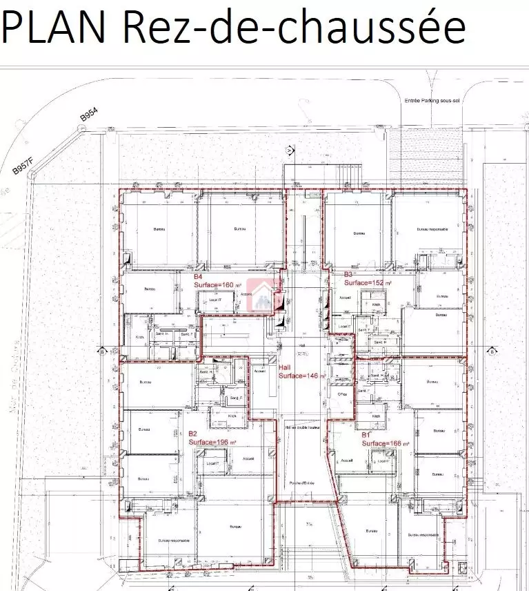 Immeuble à Usage Bureautique à la Zone Industrielle Kheireddine