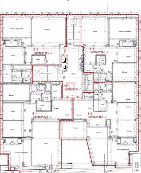 Immeuble à Usage Bureautique à la Zone Industrielle Kheireddine