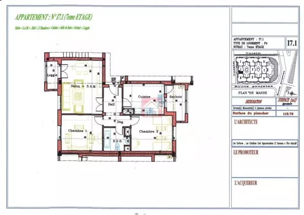 Prestigieux Appartements à Cité Les Palmerais Direct Promoteur