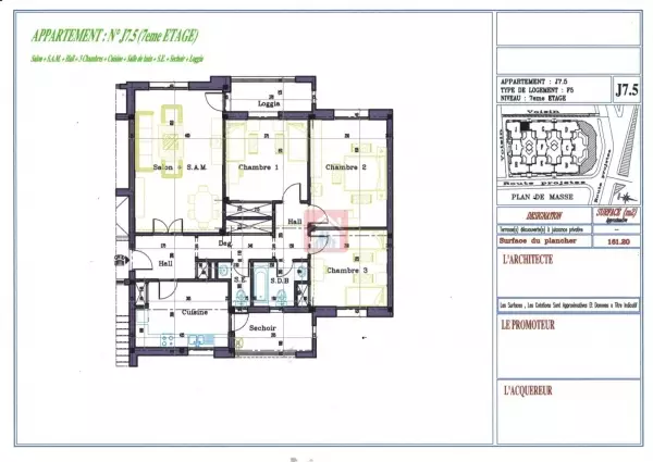 Prestigieux Appartements à Cité Les Palmerais Direct Promoteur