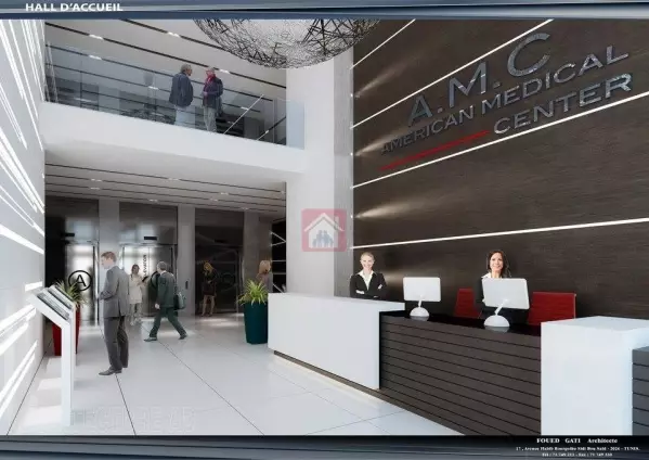 Époustouflant Bureau à Louer Open Space de 450m² au Lac 2