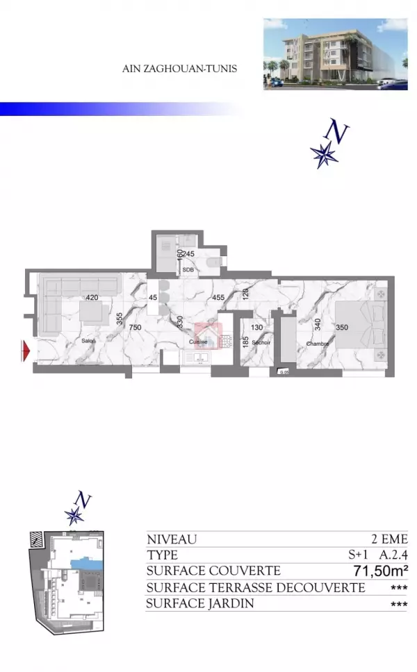 À Vendre Élégants Appartements Ain Zaghouan Nord