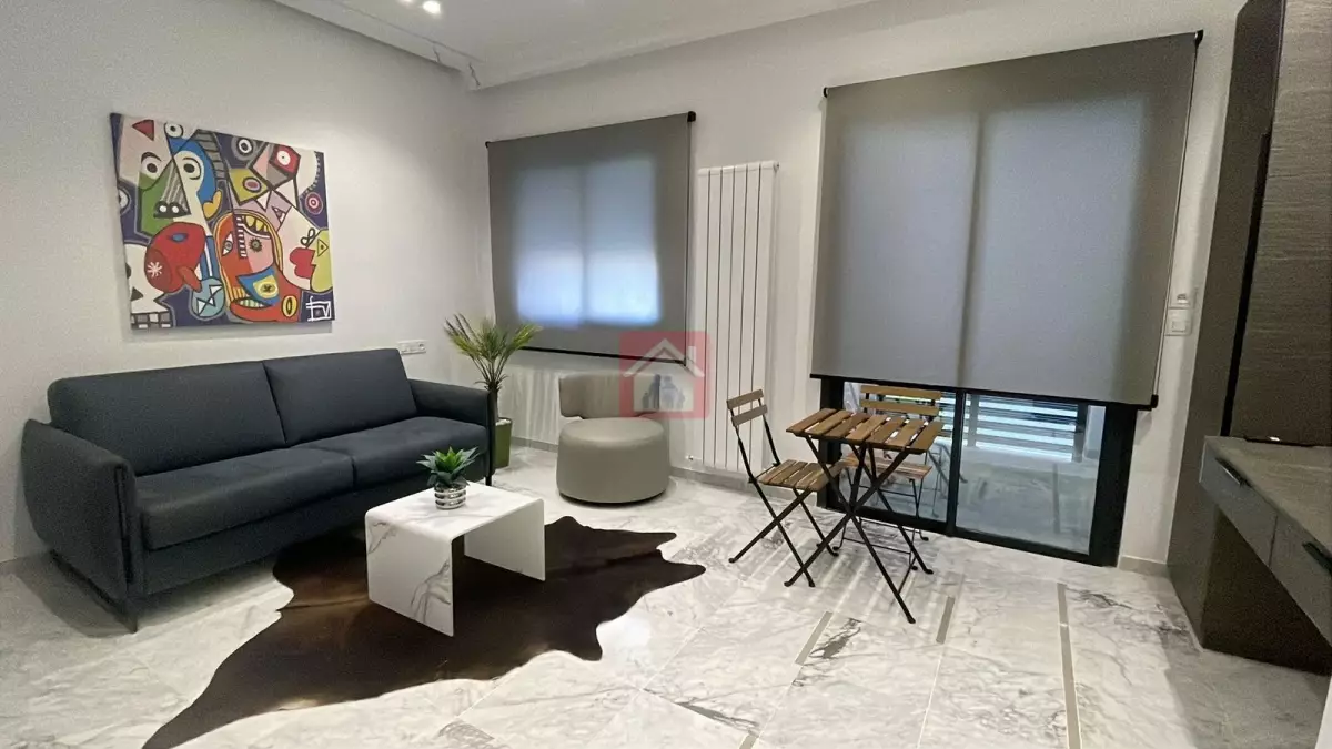 Appartement S1 à louer meublé à Ain Zaghouan