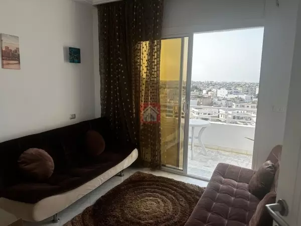 Bel appartement à louer S2 meublé vue sur mer au Kram