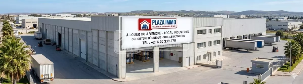 À louer – Local industriel à Mnihla