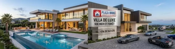 Sublime Villa à Vendre Vue Mer et Forêt