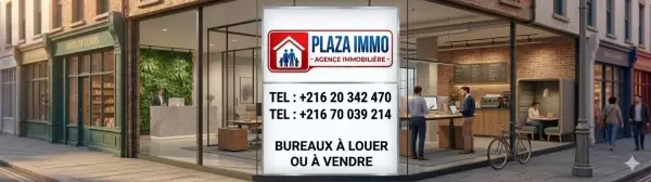A LOUER BUREAU NEUF 160m2 AU LAC2