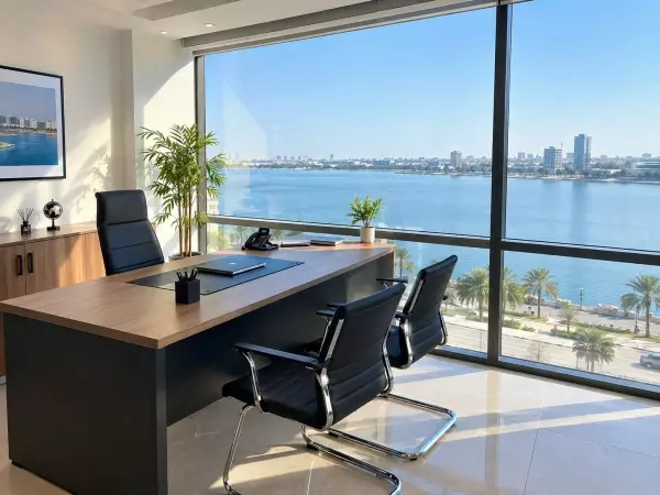 A LOUER UN MAGNIFIQUE BUREAU H+4 AVEC VUE SUR LAC1