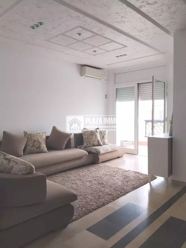 A louer un appartement S+2 meublé Cité Essalema