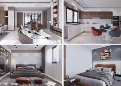 Appartements à Gammarth zone touristique direct promoteur